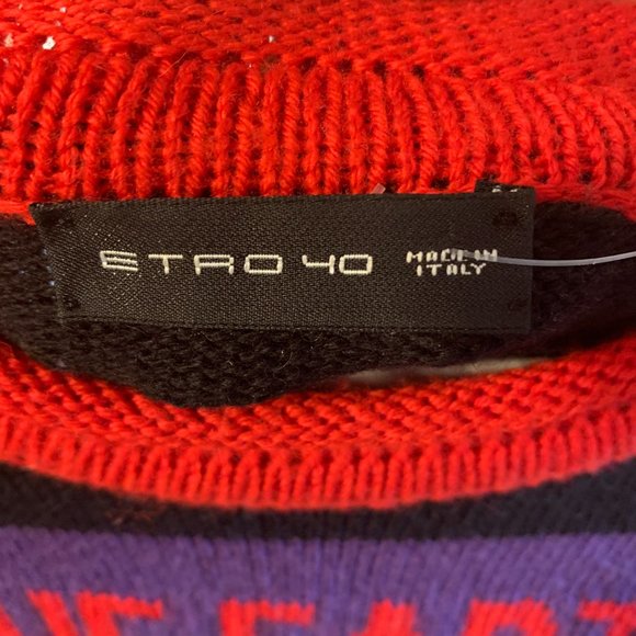 Etro Intarsia Sweater - Picture 3 of 6